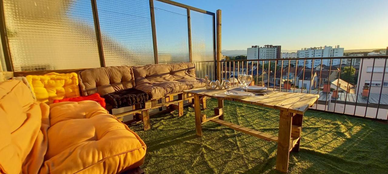 شقة La Dolce Vita -T2 52M2- Dernier Etage- Terrasse-Parking-Wifi Fibre تارْب المظهر الخارجي الصورة